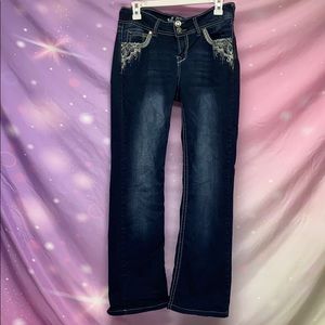 Wallflower Bedazzled Bootcut Jeans
